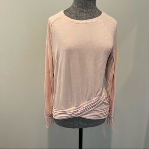Athleta top with waist detail